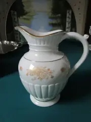 Royal Albert Old Country Roses Gold England Fluted Roses Pitcher 11 " Nib Origi