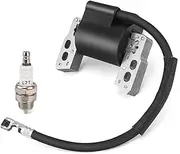 590454 Ignition Coil Compatible with Briggs & Stratton799381 790817 692605 802574 Magneto Armature, Compatible with Briggs & Stratton Engine Models:129H00 Series(0005-0185) Engine,590454 Coil+L7T Plug