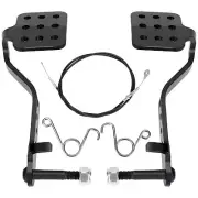 Go Kart Pedals,Go Cart Brake Pedal with 71” Throttle Cable Kit for Predator 1...