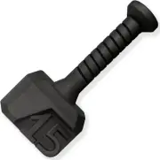 Yes4All Hammer Kettlebells 15, 25, 35 lbs - Cast Iron Weights Anti Slip Powde...