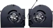 New CPU+GPU Cooling Fan Replacement for Razer Blade 16" | RZ09-0483, RZ09-0483x, RZ09-0510, RZ09-0510x, P/N: FQAD DFS2400129S0T, FQAF DFS2012129S0T