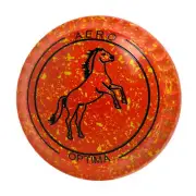Aero Optima Lawn Bowls 1.5 Enhance Grip Nectarine - 248879