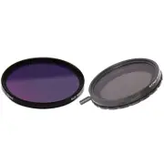 SLR Magic Camera Lens Variable ND II Filter 52mm and IRND Filter 62mm Set
