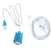 RJ45 Cable Serial Cable Rj45 to DB9 and RS232 to USB (2 in 1) CAT55662