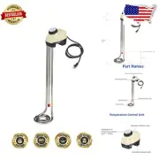 User-Friendly 1500W Immersion Heater for 5 Gallon Capacity with Safety Features