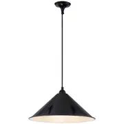Cable Cord Pendants Lights Black Ashford 370mm Period Edwardian Lighting Inspirations