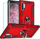 For Galaxy Note 10 Plus Case+Screen Protector Shock Absorption Slim Bumper