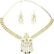 [LIFKOME] Earring Supplies Necklace Crystal Necklace Set Jewelry Sets for Women Dangle