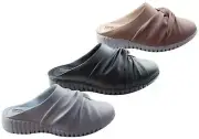 Comfortflex Mandy Womens Comfortable Closed Toe Open Back Mules - ShopShoesAU