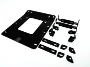 SuperATV Heavy Duty Frame Support Stiffener for Honda Pioneer 1000 / 5 (2016-17)