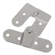 2 Pcs Ladder Hinge Folding Table Hardware Kit Replacement