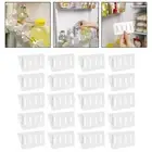 Kitchens Simplified with 20 Pcs Refrigerator Organizers for Side Doors