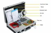 Handheld Large Caliber Three Phase Clamp Power Meter Tester 1200A 600V RS232