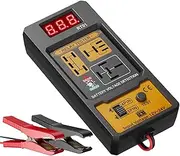 Car Battery Tester | Battery Load Tester,12V/24V Diagnostic Professional Scanner for Yachts Motorcycle Truck Road Trip Vehicle