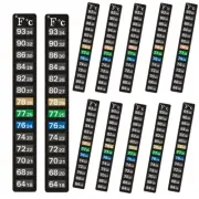 Digital Temperature Sticker, Aquarium Thermometer Strips,Fish Tank Thermometer S