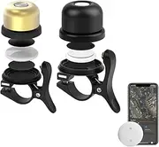 Bike Bell for AirTag Prevent, for AirTag Bike Mount GPS Tracker Waterproof Classic Brass Holder Hides Air Tag Under Bike Bell Anti-Theft