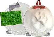 Ultimate Pawprint Keepsake Kit (Makes 2) - Paw Print Xmas Ornament or Memorial with Bonus Personalization Tool & Display Stands! for Dogs, Cats & Pets. Non-Toxic. Air-Dries Soft, Light & Uncrackable.