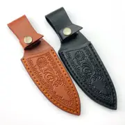 Leather Hand Crafted BELT Loop Knife SheathHolster FIX BLADE KNIFE Sheath