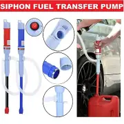 Electric Hand Syphon Pump Pipe Oil Diesel Fuel Water Portable Transfer Pump NEW