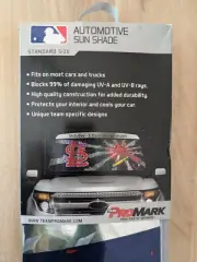 St. Louis Cardinals Automotive Sun Shade by ProMark fits most cars and trucks