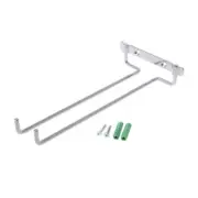 Unilateral Side Hanging Wine Glass Holder Inverted Shelf Under Mounted Cabinet