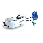 GEPRC Triple Feed Patch-1 5.8GHz 9.4DBi CP FPV Antenna PR-SMA Male/SMA Male for Fatshark Skyzone Eachine FPV Goggles RC