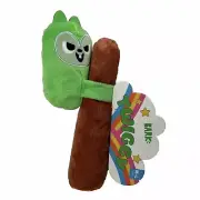 2pc Bark Box Squirrel Squeak Plush Dog Toy Large Tree