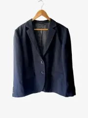 Basler Women's Size 50 Black Dark Academia Blazer Jacket - New