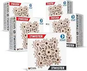 EWA Eco-Wood-Art Twister Maxi Fidget, Pack of 5
