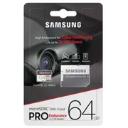 Samsung Pro Endurance 64GB Micro SD Card SDXC UHS-I 100MB/s Dash Camera Surveillance Body Cam Memory Card