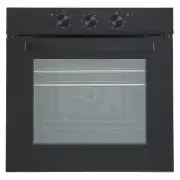 Norj 60cm 5 Function Oven - Black