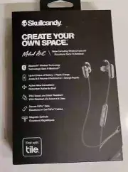 Skullcandy Method ANC Noise Cancelling Wireless Earbuds Black "NEW"