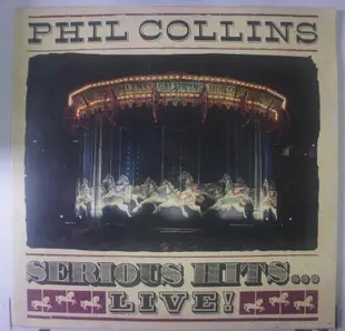 《二手歐版黑膠》Phil Collins – Serious Hits...Live! (2LP) 首版