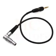 0B 5 pin to 3.5mm with lock Audio plug for ARRI ALEXA mini sxt S35 sound devices