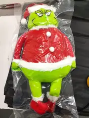Christmas Grinch Plush Doll Soft Toy Stuffed for Kid Xmas Gift Home Decoration