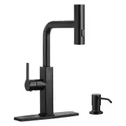 Kitchen Faucet with Pull Down Sprayer: ALEASHA Waterfall Kitchen Faucet with ...