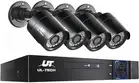 UL-TECH Security Camera, Set of 4 1080P HD Indoor Outdoor System, DVR Remote