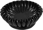 MUSISALY Marble Bowl Large Decorative Bowl Fluted Design Resin Craft Room Decor Aesthetic Home Accessory