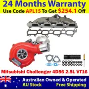 High Flow Turbo+Genuine Manifold, Gasket&Stud Kit For Mitsubishi Challenger 2.5L (for: Mitsubishi)