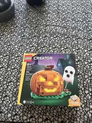 LEGO 40697 Light Up Carved Pumkin ON HAND Same Day Shipping