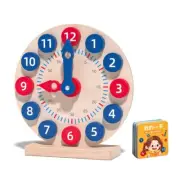Kids Clock Board Teaching Demonstration Clock Telling Time Teaching Clock