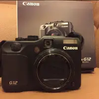 在飛比找蝦皮購物優惠-Canon G12相機 自拍 翻轉螢幕 黑色