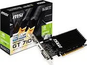 MSI NVIDIA GeForce GT 710 Graphics Card, GT710 2GD3H LP