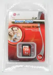 NEW LG 1GB Premium SD Camera Memory Card