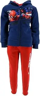 Kids Boys Marvel Spider-Man Jogging Suits (4 Years, Navy)