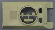 Tamiya 1/35th Scale US M10 Tank Destroyer - Upper Hull from Kit No. 35350