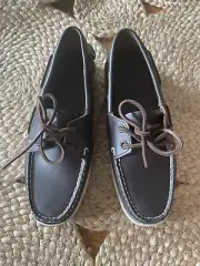Sebago Dockside’s Portland Boat Shoe 7US Dark Brown