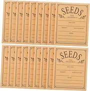 SHINEOFI 50Pcs Self Adhesive Envelopes Tear Resistant Paper Resealable Mailing Envelopes for Seeds Storage for Garden Office and Craft Use