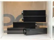 LEGO Parts - Black Brick 1 x 1 x 3 - No 14716 - QTY 5