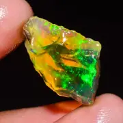 Ethiopian Opal Rough 100% Natural Gemstone Raw 7.5 Ct. 21x12x6 mm AQ-576